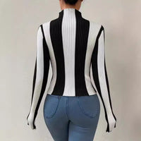 Sapphira | Women's Textured Long Sleeve Top