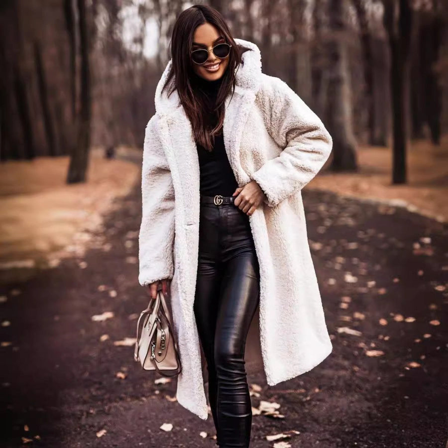 Sarai | Women's Oversized Cozy Hooded Jacket