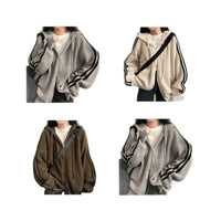 Saturnina | Women's Knit Hoodie in Apricot