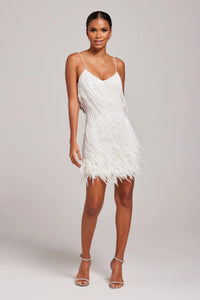 Scarlet | Women's Sleeveless Fringe Cocktail Dress