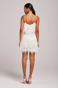 Scarlet | Women's Sleeveless Fringe Cocktail Dress