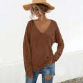 Seraphine | Women's V-Neck Long Sleeve Top