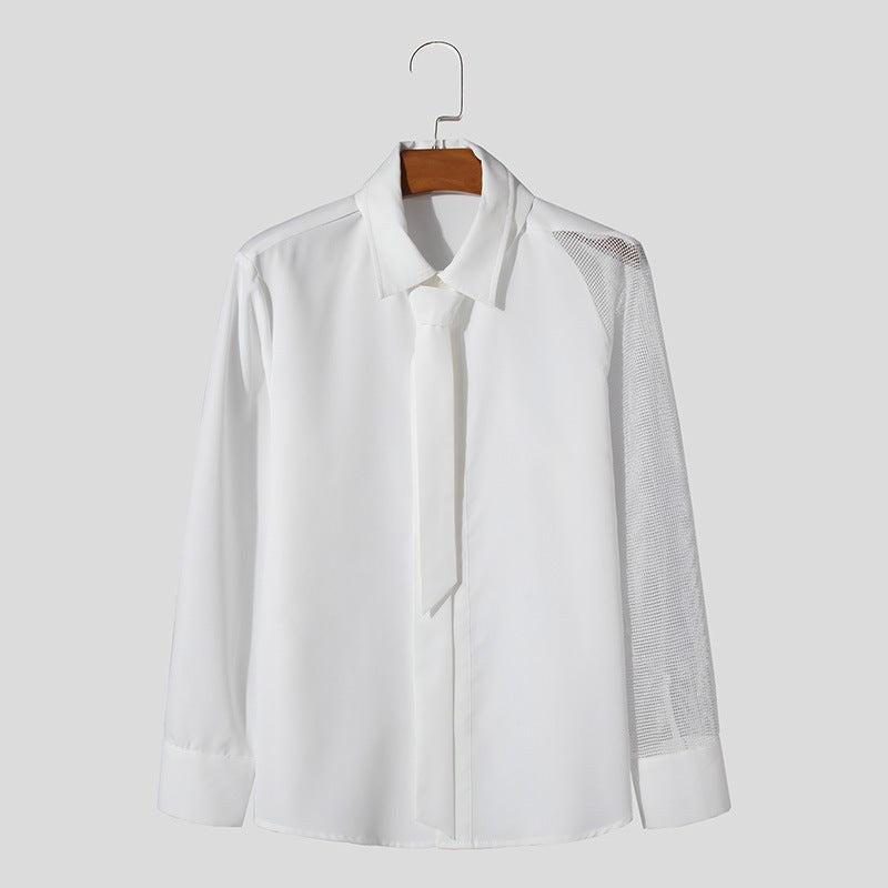 Severine | Women's Sheer Long Sleeve Blouse