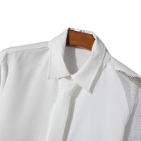 Severine | Women's Sheer Long Sleeve Blouse
