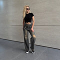 Severine | Women's Belted Fashionable Jeans