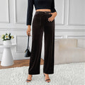 Sidonia | Women's High Waist Knit Elegant Pants – Dress Pants