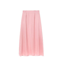 Sigismunda | Women's Satin Skirt in Light Pink