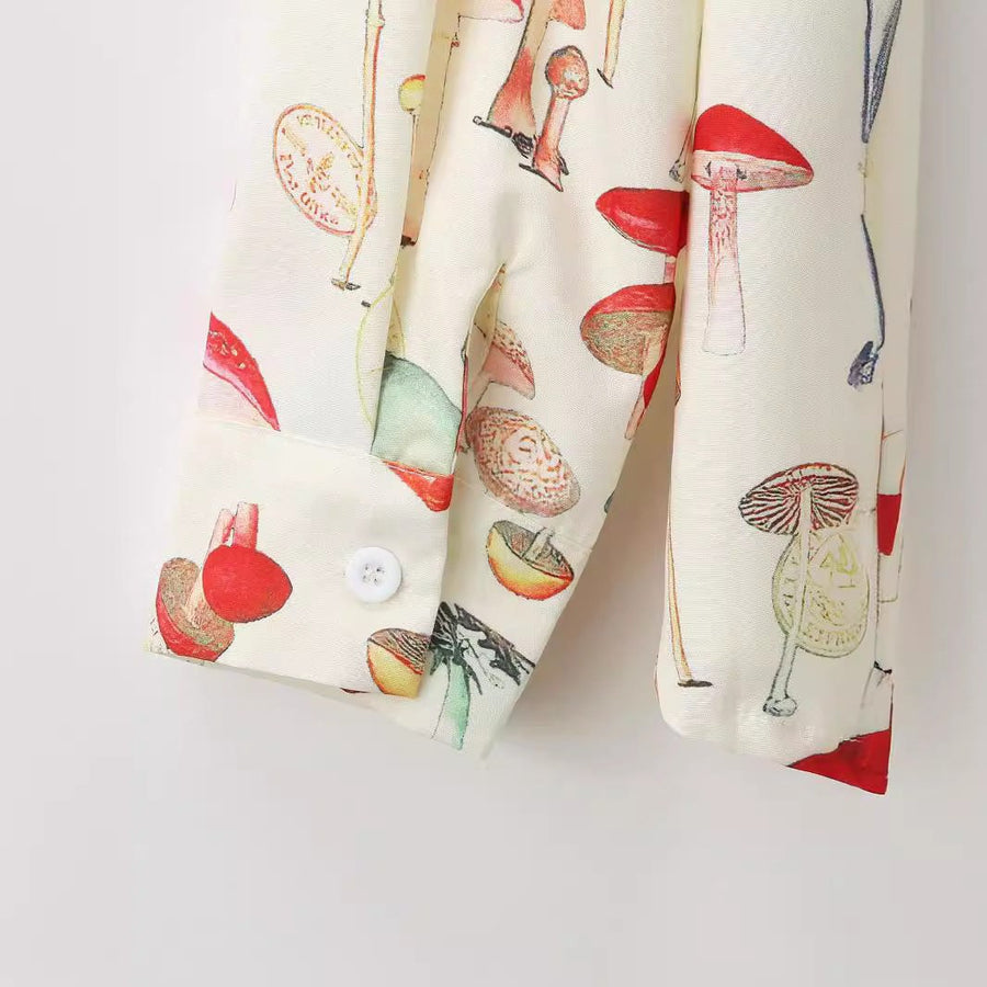 Sigrid | Women's Long Sleeve Shirt in Pilz