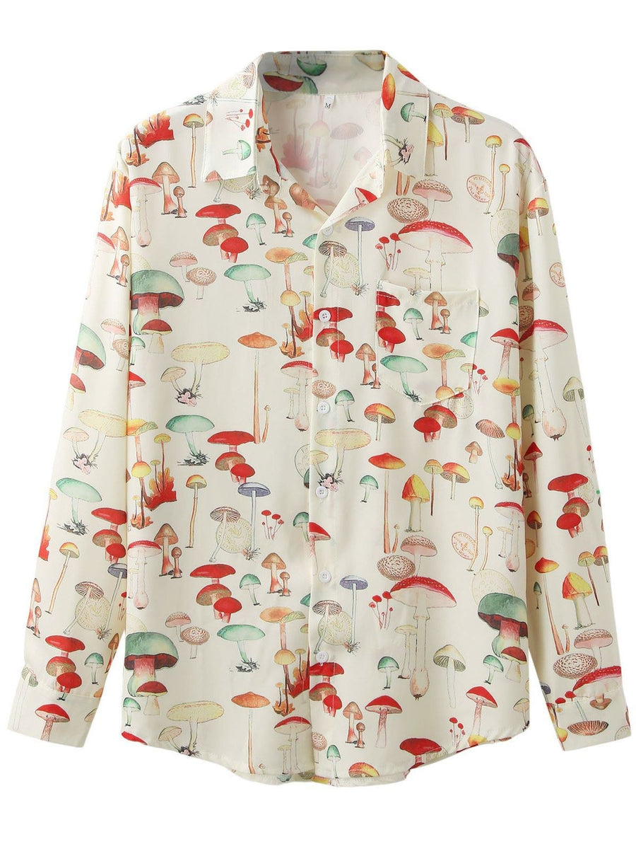 Sigrid | Women's Long Sleeve Shirt in Pilz