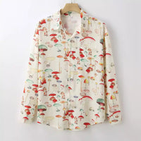 Sigrid | Women's Long Sleeve Shirt in Pilz