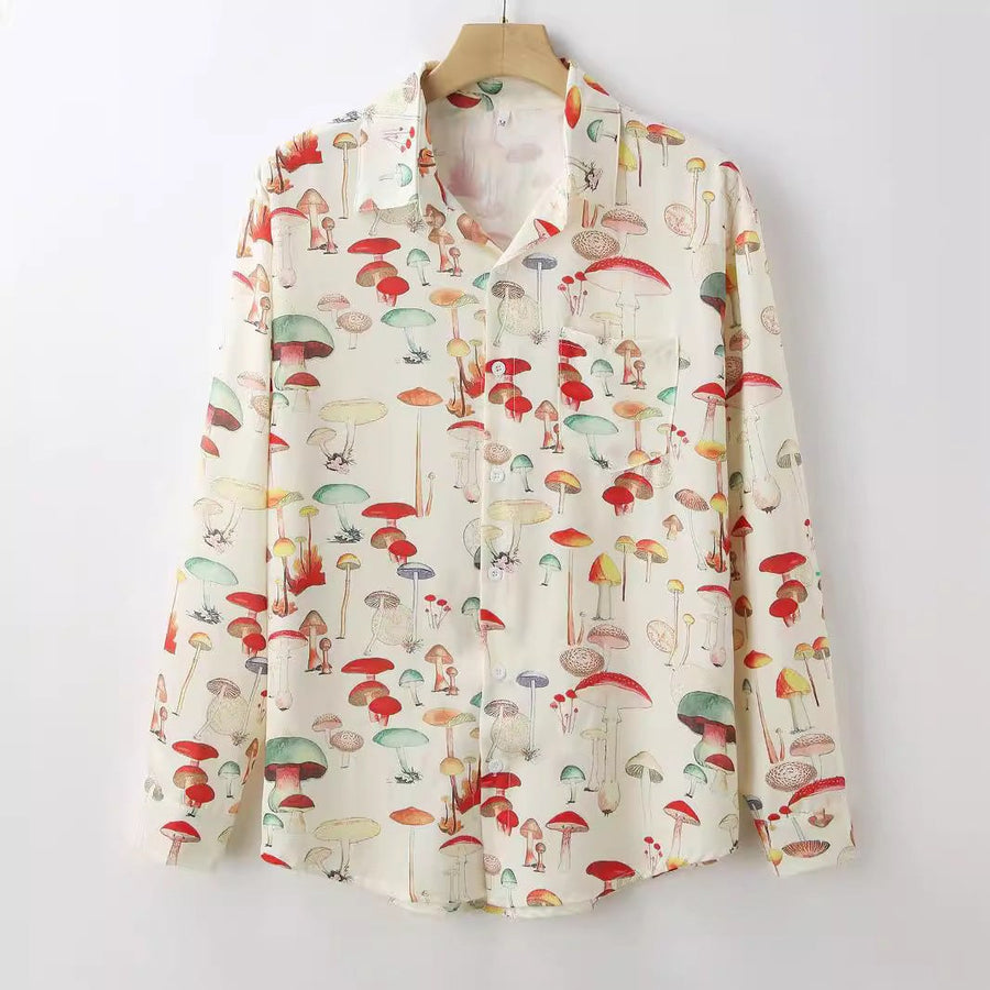 Sigrid | Women's Long Sleeve Shirt in Pilz