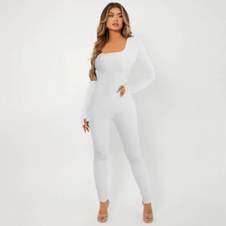 Silke | Women's Long Sleeve Elegant Jumpsuit