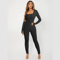 Silke | Women's Long Sleeve Elegant Jumpsuit