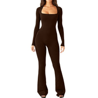Soledad | Women's Wide Leg Long Sleeve Jumpsuit