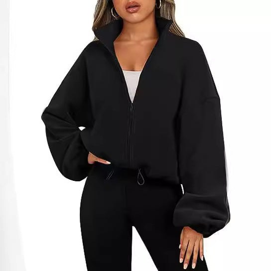 Solveig | Women's Drawstring Fleece Casual Sweater