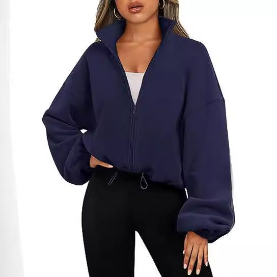 Solveig | Women's Drawstring Fleece Casual Sweater