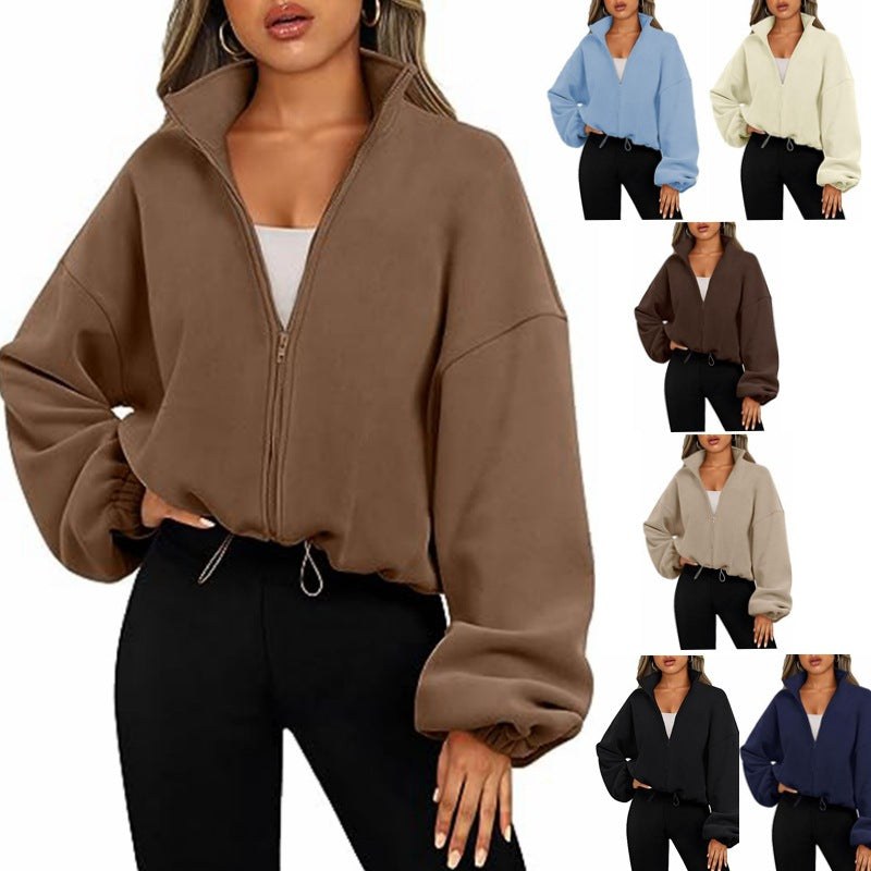 Solveig | Women's Drawstring Fleece Casual Sweater