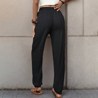 Sonia | Women's Drawstring Pockets Harem Pants – Dress Pants