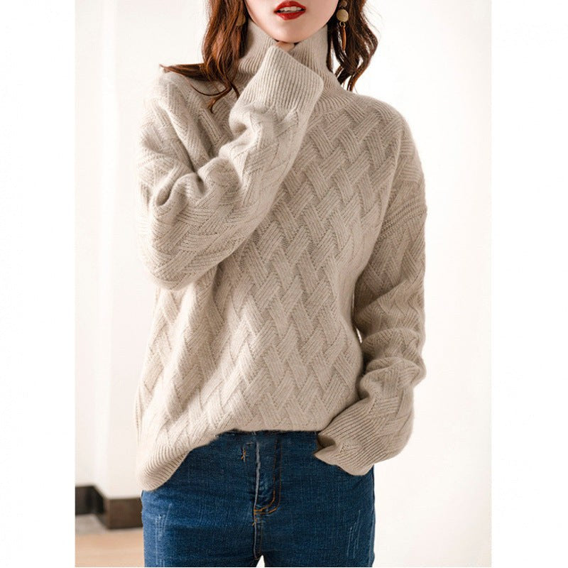 Speranza | Women's Turtleneck Knit Sweater