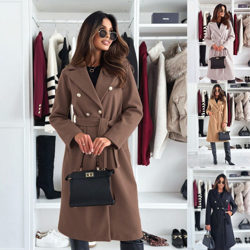 Stanislava | Women's Belted Coat