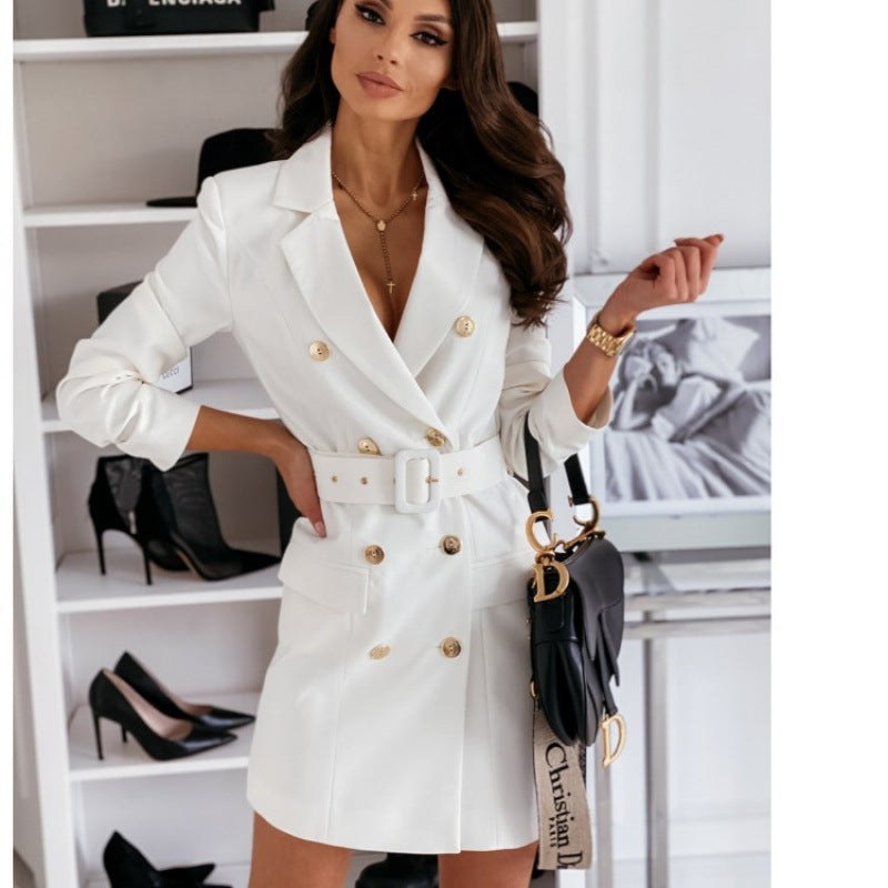 Stefania | Women's Belted Blazer