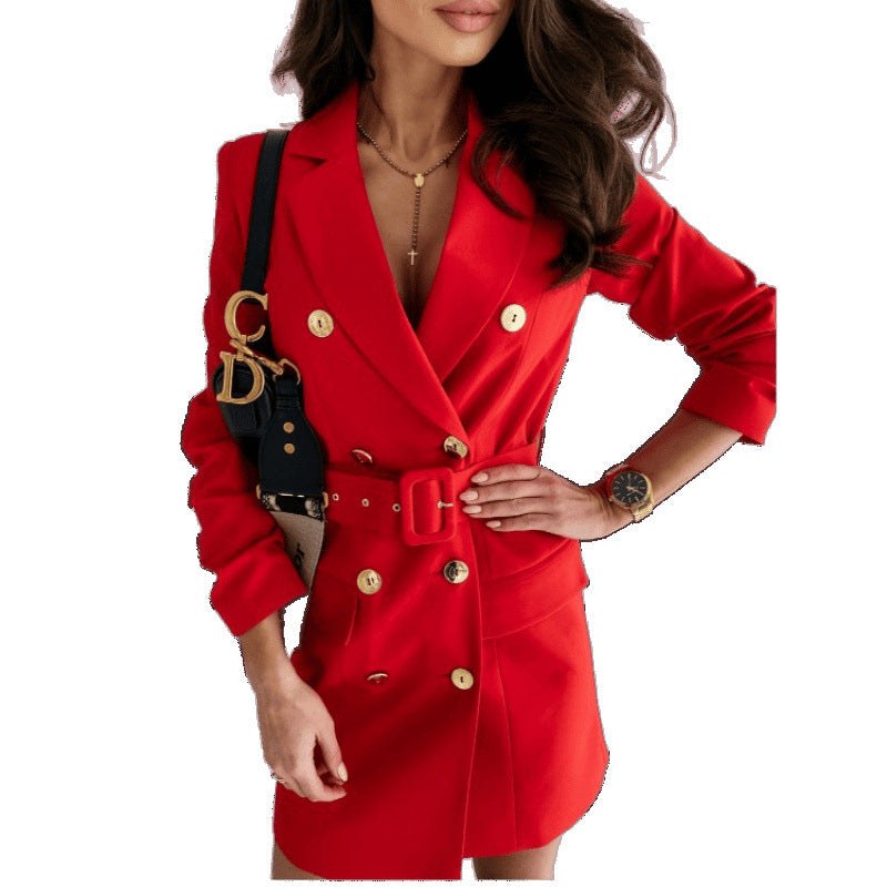 Stefania | Women's Belted Blazer