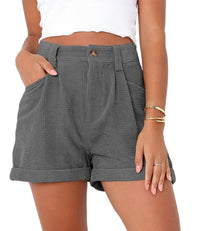 Stella | Women's Pockets Shorts in Gray