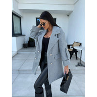 Sulamith | Women's Oversized Blazer in Gray