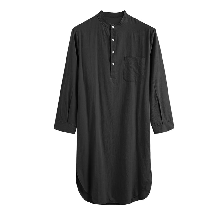 Svea | Women's Long Sleeve Modern Shirt in Black