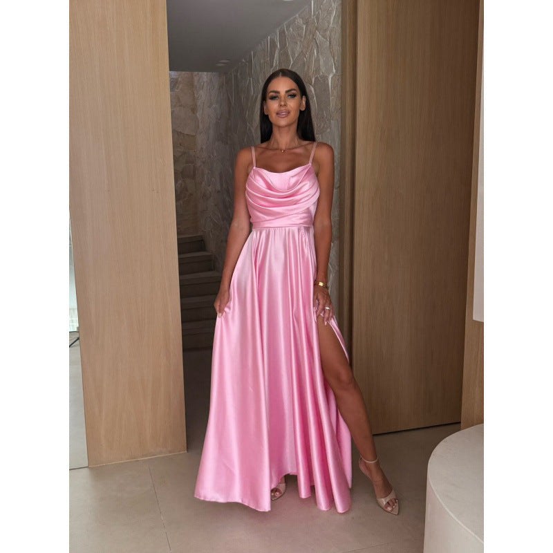 Swanhilde | Women's Elegant Evening Dress in Pink
