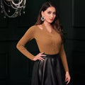 Sybilla | Women's Long Sleeve Modern Top