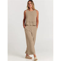 Sybilla | Women's Voluminous Pockets Casual Top in Khaki