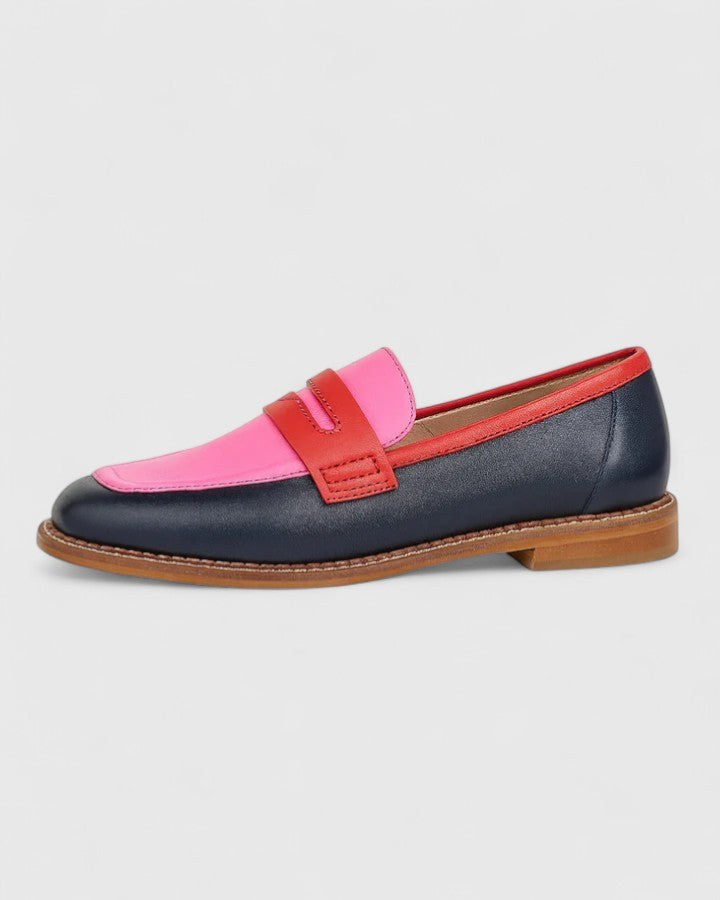 Tamara | Women's Pink Cushioned Comfortable Loafers