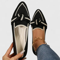 Tansy | Women's Slip-On Comfortable Loafers in Black