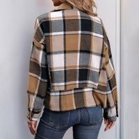 Tatiana | Women's Oversized Modern Jacket in Khaki