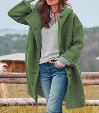 Tegan | Women's Pockets Soft Jacket in Green