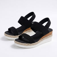 Teodora | Women's Cushioned Arch Comfortable Sandals in Black