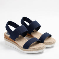 Teodora | Women's Cushioned Arch Comfortable Sandals in Blue