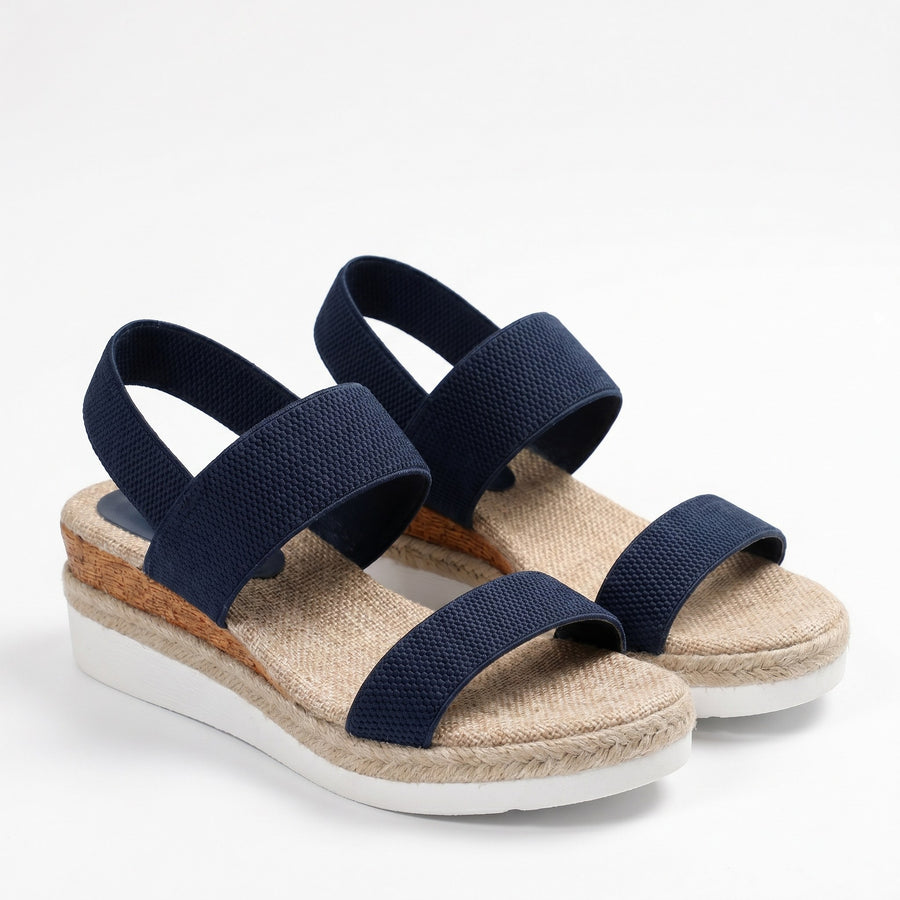 Teodora | Women's Cushioned Arch Comfortable Sandals in Blue