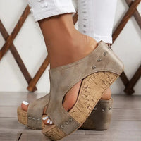 Tess | Women's Wedge Open Comfortable Sandals