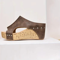 Tess | Women's Wedge Open Comfortable Sandals