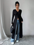 Tess | Women's V-Neck Knit Cardigan