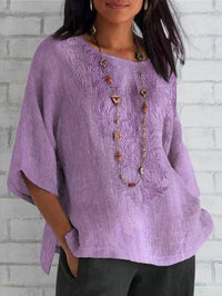 Theodosine | Women's Blouse in Purple