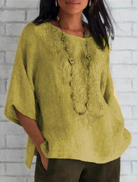 Theodosine | Women's Blouse in Yellow