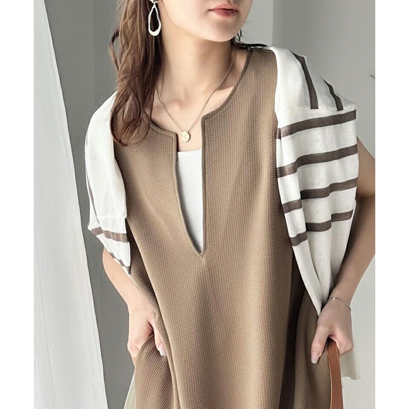 Tiburzia | Women's Elegant Tunic in Khaki