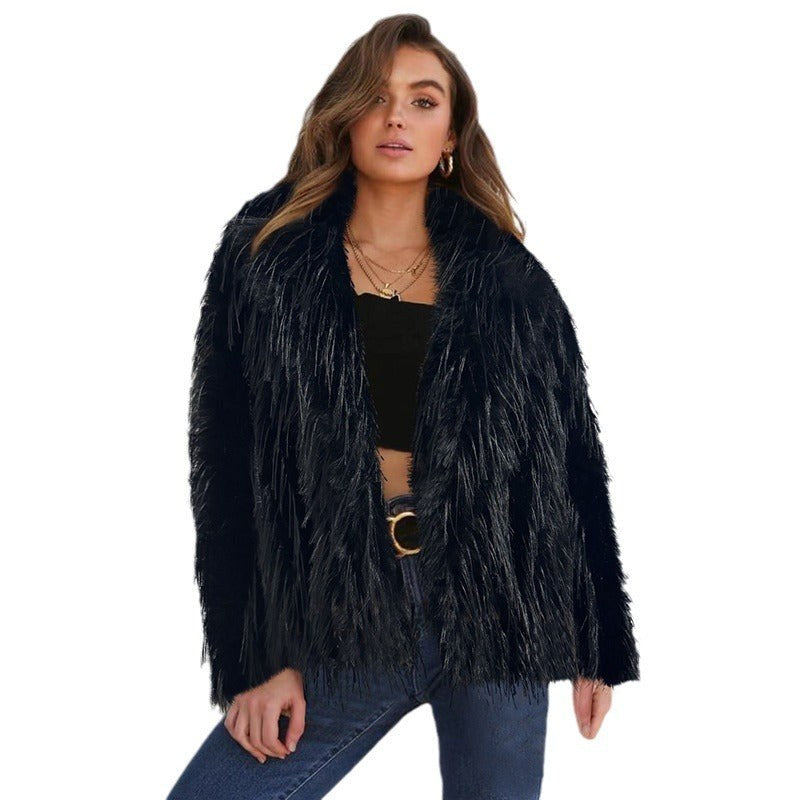 Tirza | Women's Faux Fur Elegant Blazer