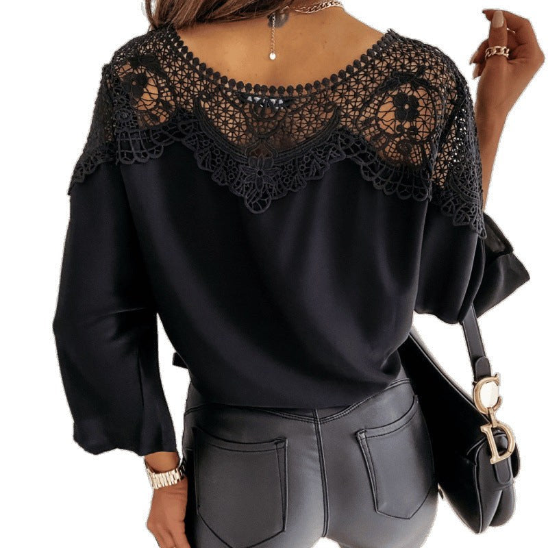 Toinette | Women's Lace Elegant Blouse
