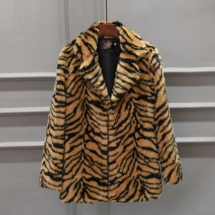 Tomasina | Women's Faux Fur Elegant Coat