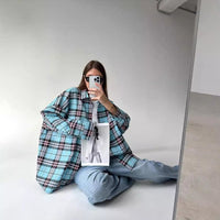 Tora | Women's Casual Blouse in Blue