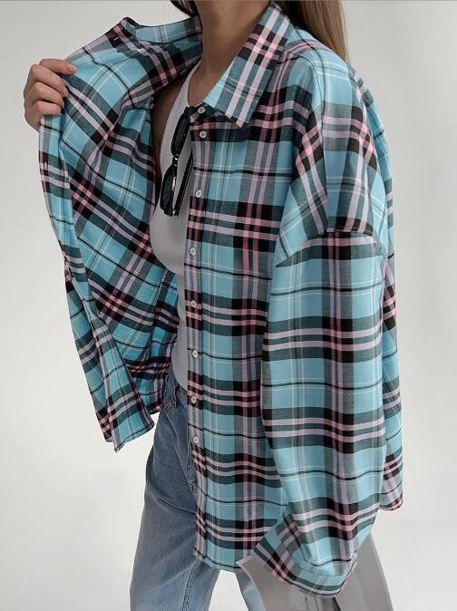 Tora | Women's Casual Blouse in Blue